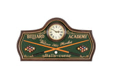 Billiard Academy Clock
